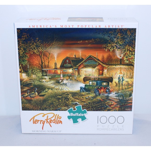 Buffalo Games Other - Buffalo Games Terry Redlin Morning Warm Up 1000 Piece Jigsaw Puzzle 91580